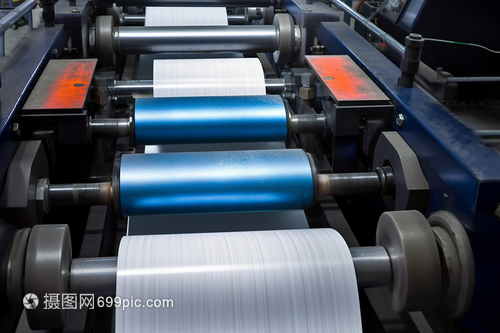 滾動(dòng)的印刷機(jī)